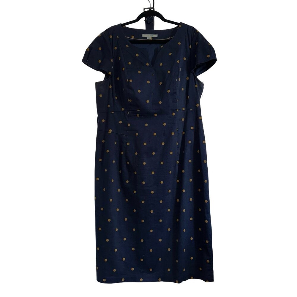Boden Polka Dot Belted Shift dress